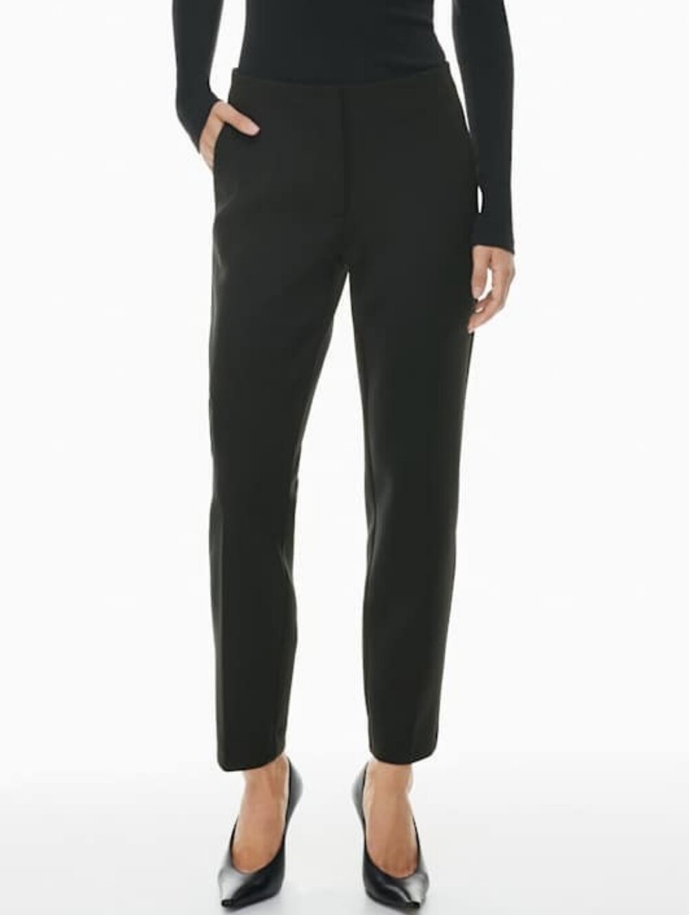 Aritzia Babaton Markova Black Pants Sz 12 Professional Business Casual Academia